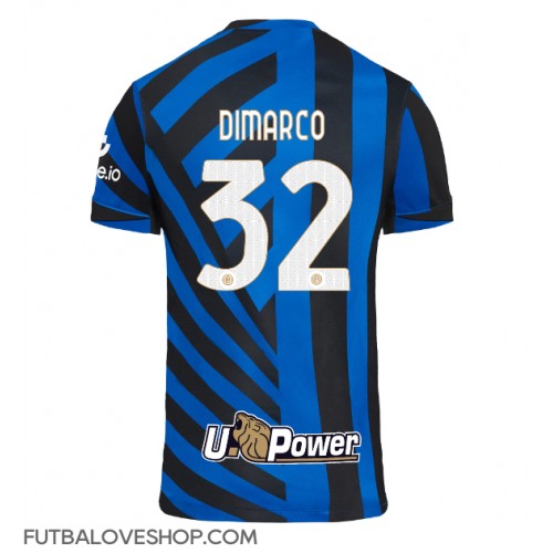 Dres Inter Milan Federico Dimarco #32 Domáci 2024-25 Krátky Rukáv